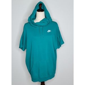 Women's Nike Cowl Neck Short sleeve Hoodie small